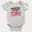 Paakaththana Porra Indha Kaali Oda Aatatha (Black) Short Sleeve Baby Onesie in White Color
